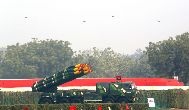 Indian army demonstrates UAV swarming technologies